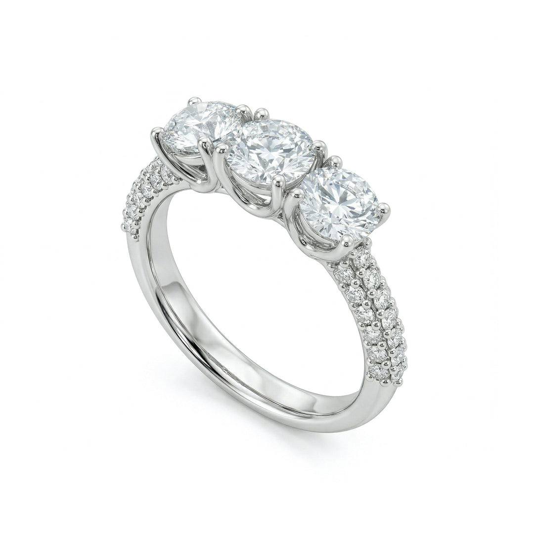 Golay Linear Trilogy Ring Anniversary Grace Cen.0,40 ABTRE856D120-26119110156