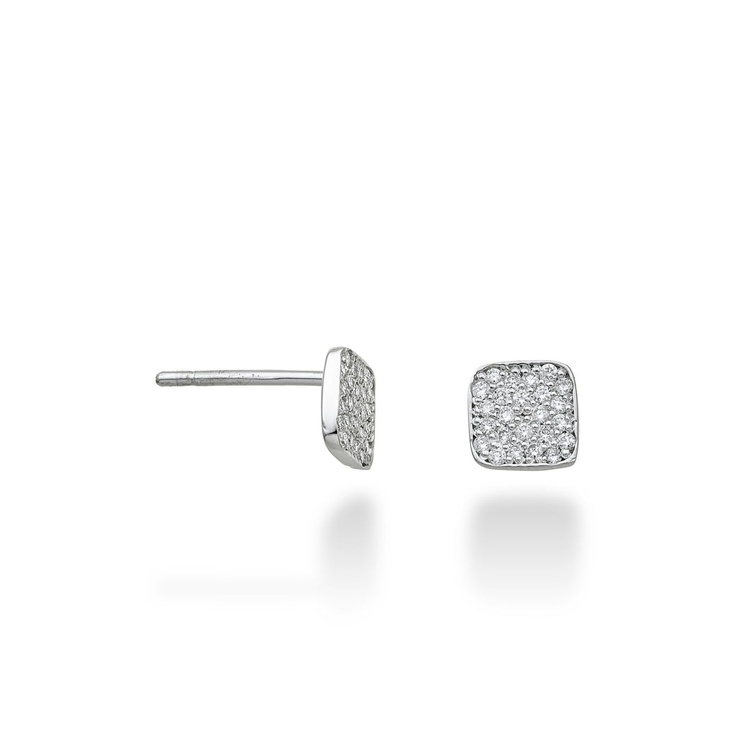 Nihama of 18k vierkant 0,24 ct NO5146O4BR024
