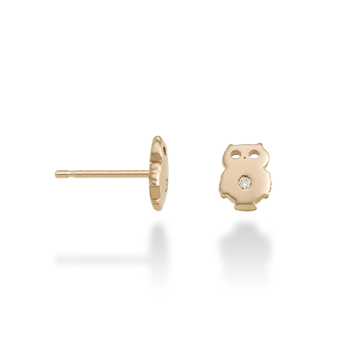 Mikiko oder 18 Karat Eule 0,02 ct Roségold MO5112O3BR002