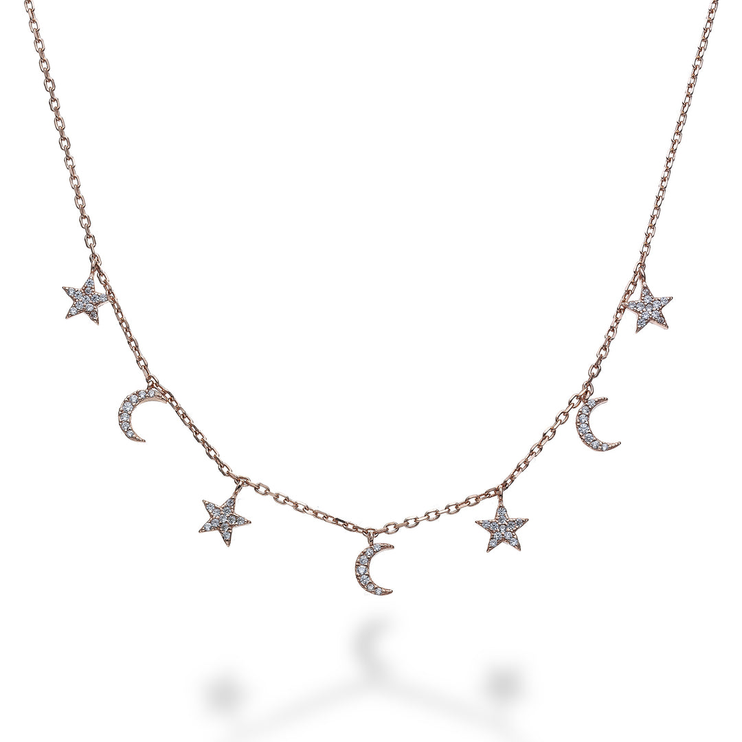 Mikiko cl ag925 witte swarovski edelstenen MD7565A3BIANCO0