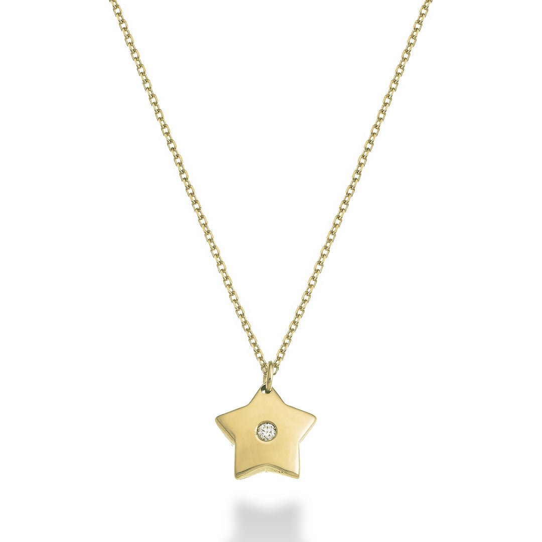Nihama cl étoile 18 carats 0,01 ct or jaune ND5128O1BR001