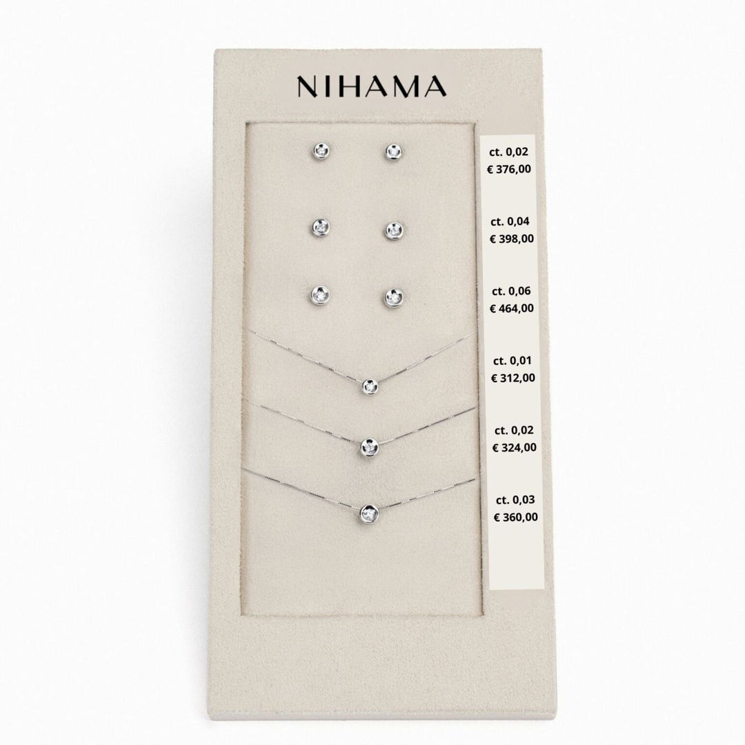 Forfait Nihama cl d5150 + ou o5131 ciboule 18kt 0.01-0.02-0.03 / 0.02-0.04-0.06 N.LIGHTBOX.68