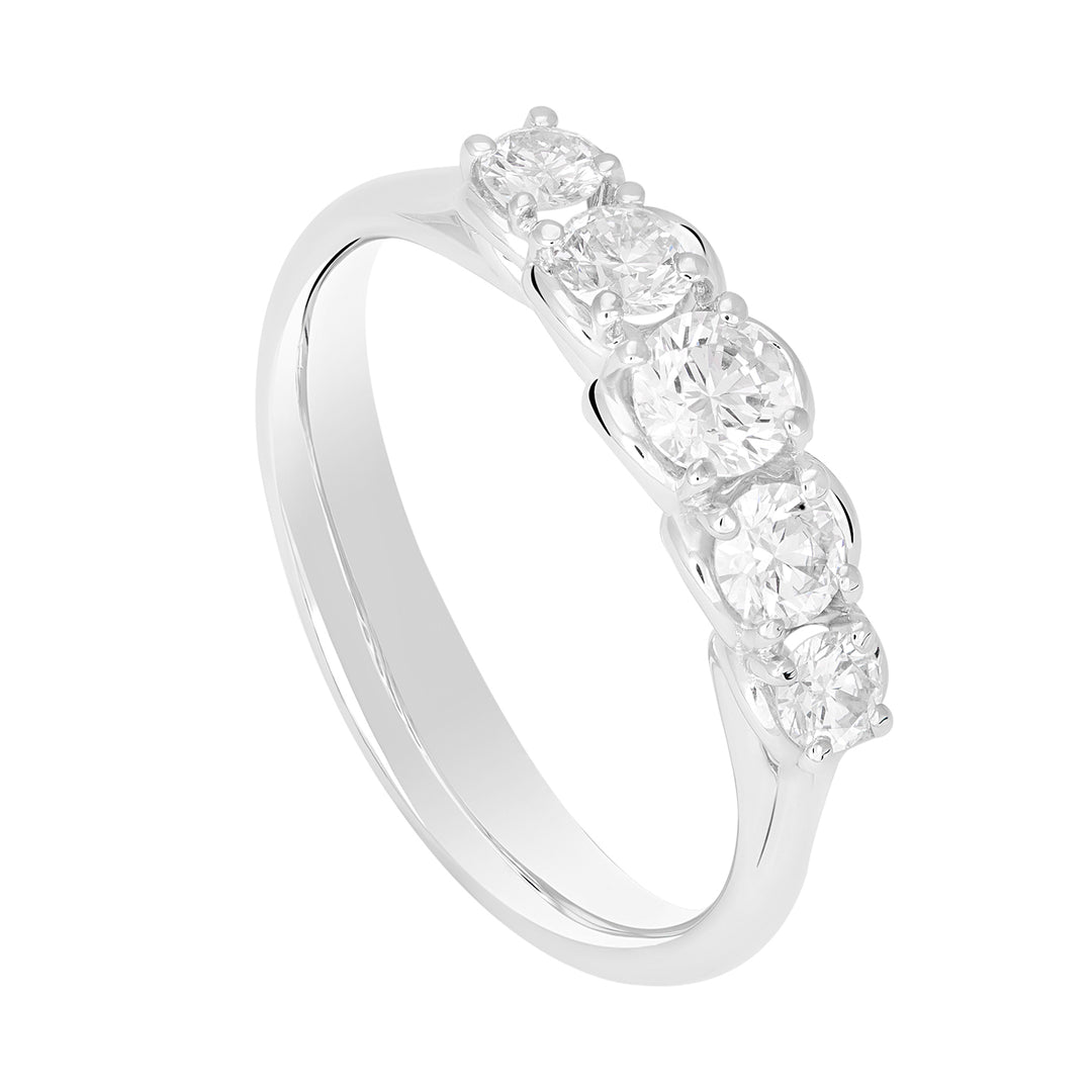 Golay Riviera Ring mit 5 Skalarsteinen 0,65 ct AR5S024070DI-22125110007