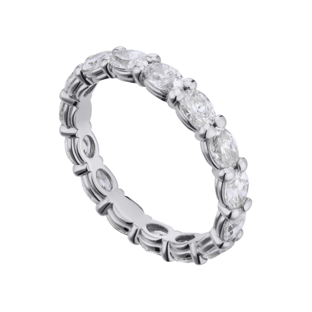 Golay eeuwigheid met ovale diamanten stenen met een gewicht van 0,30 ct AET004DI30-22206110013