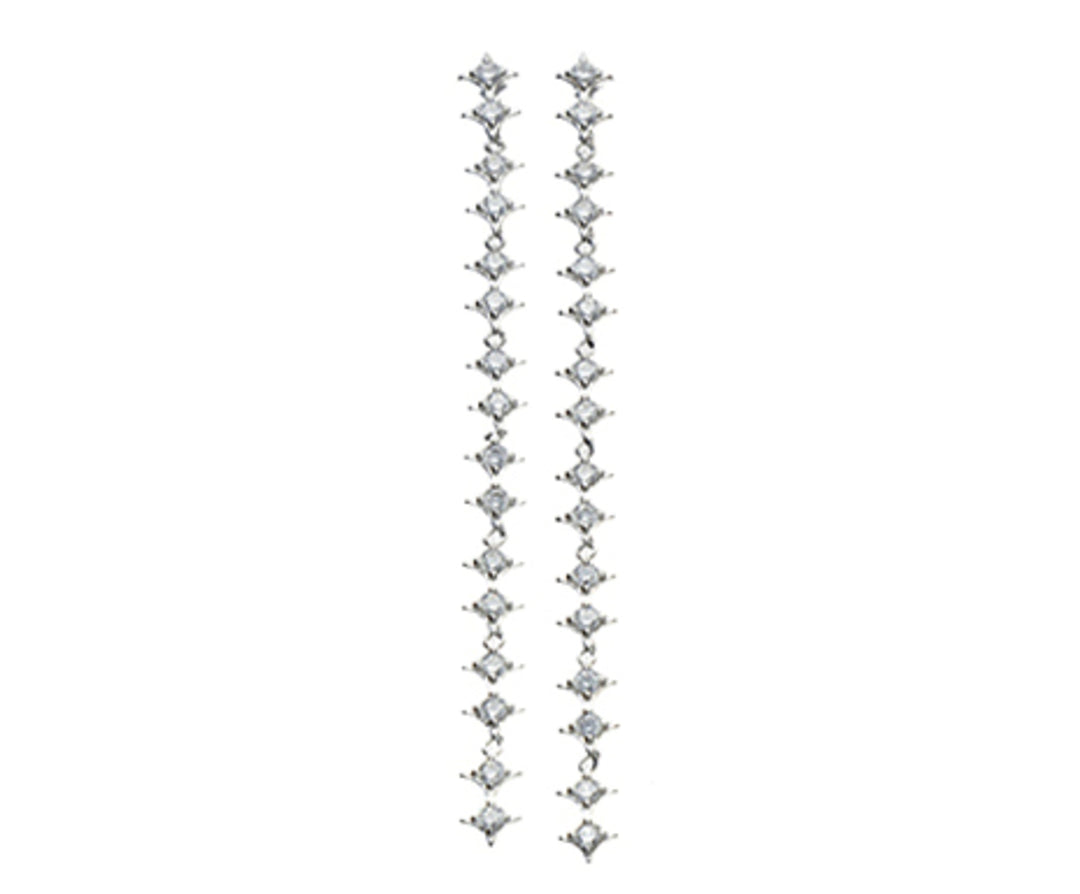 Mikiko of ag925 witte swarovski edelstenen MO7604A4BIANCO0