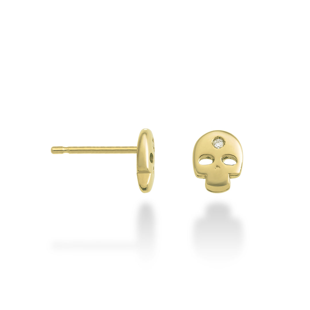 Nihama oder 18 Karat Totenkopf aus 0,02 ct Gelbgold NO5115O1BR002