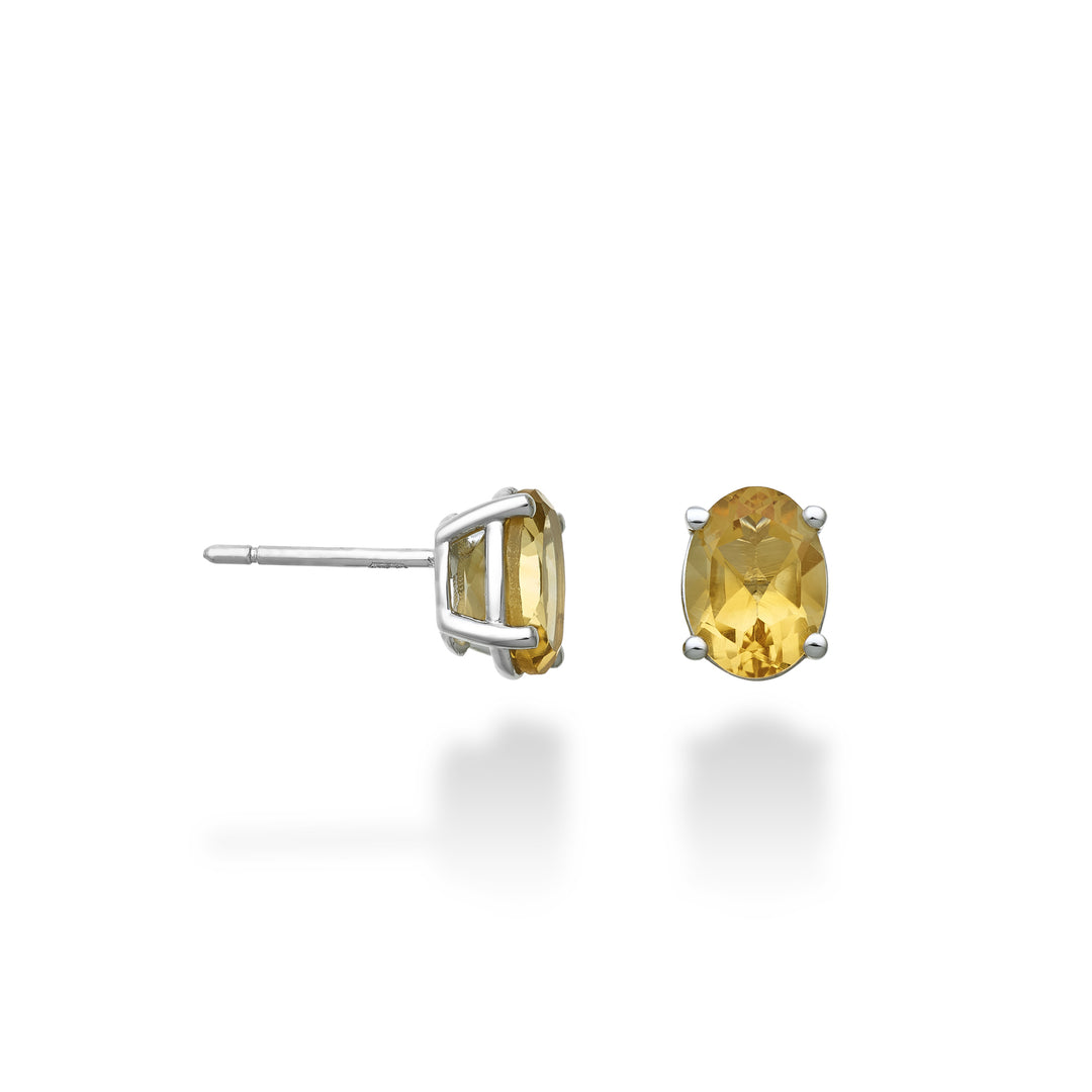 Mikiko oder 18k ovaler Citrin 8x6 ct.2,20 MO5122O4CITR