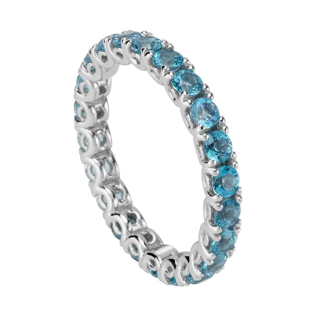 Golay blauwe ijstopaas gyrodito ring AET018190TIB