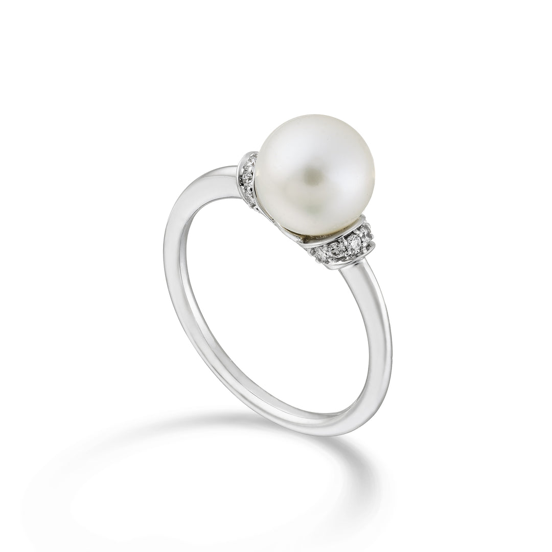 Nihama an 18k fw 8/8.5 ct. 0.10 NA0837O4FABI080