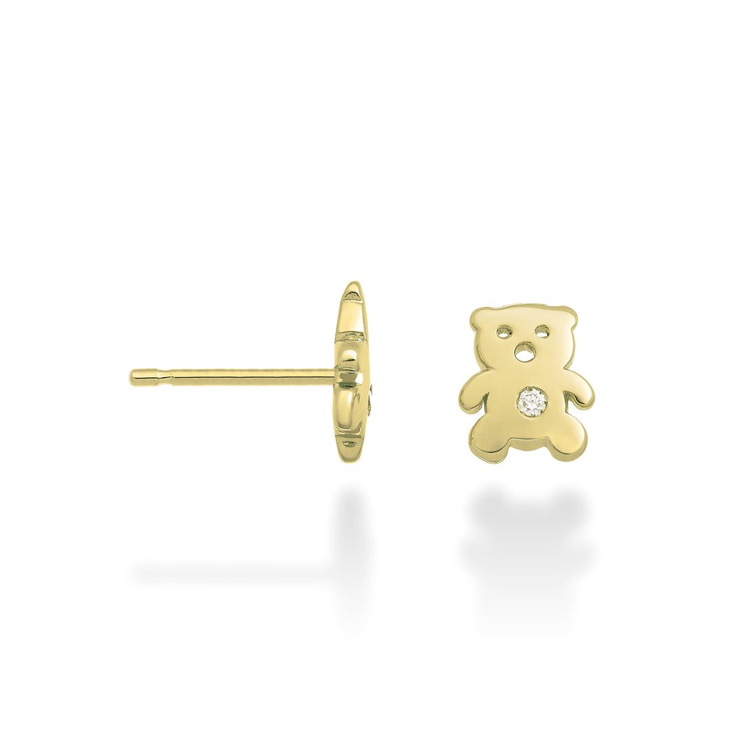 Nihama oder 18 Karat Teddybär 0,02 ct Gelbgold NO5110O1BR002