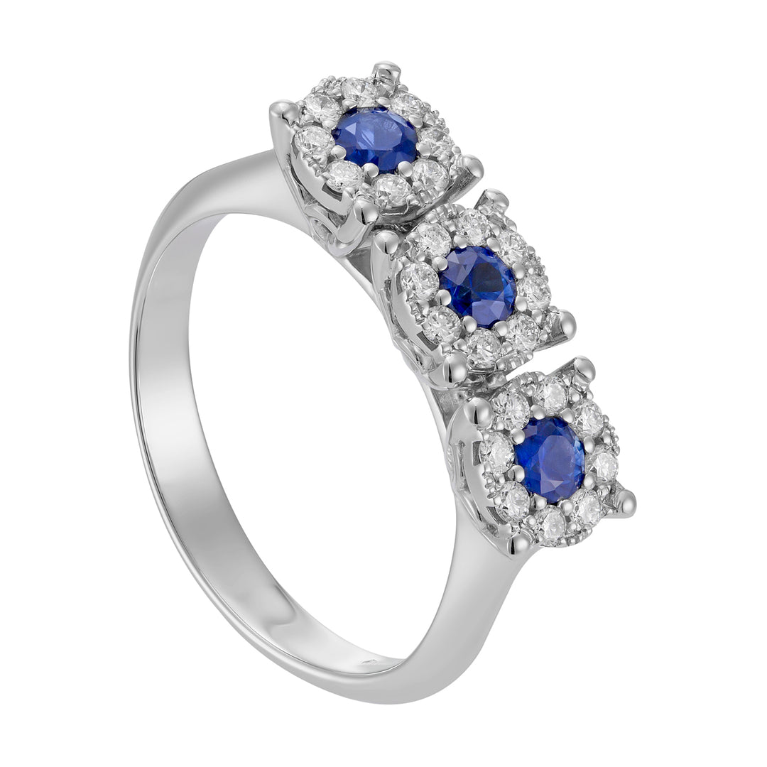Mikiko un saphir 18k n. 0,42 carat de diamètre. 0,28 ct MAGICETR01DIZBO4