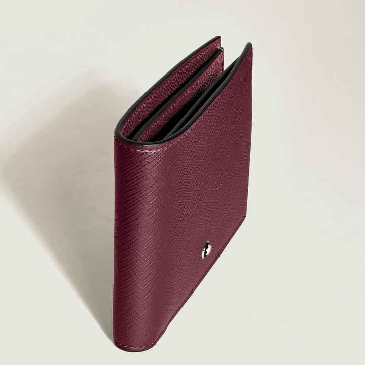 Portefeuille Montblanc 6 compartiments Sartorial Cassis 199367
