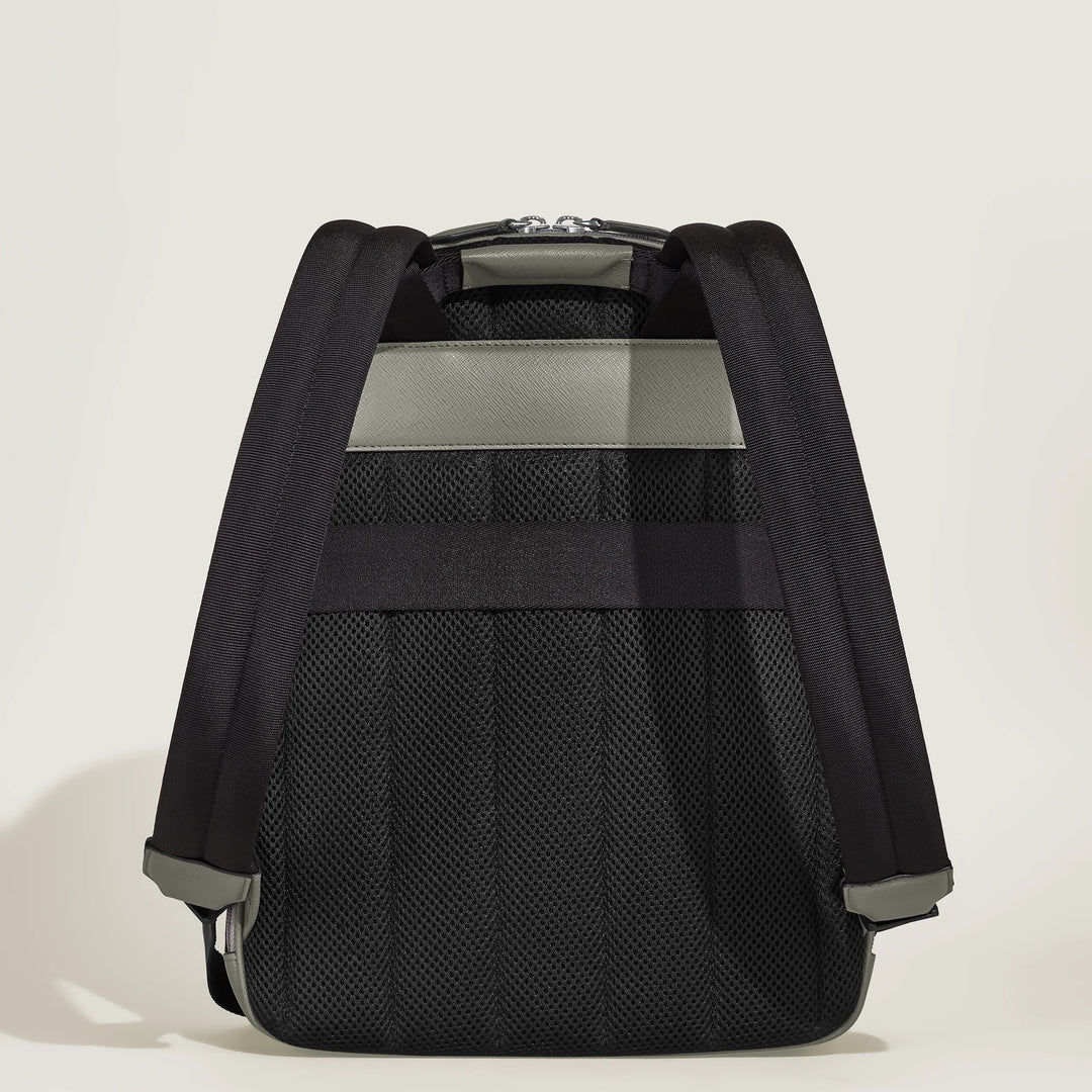 Montblanc medium backpack with 3 Sartorial compartments medium gray 199360