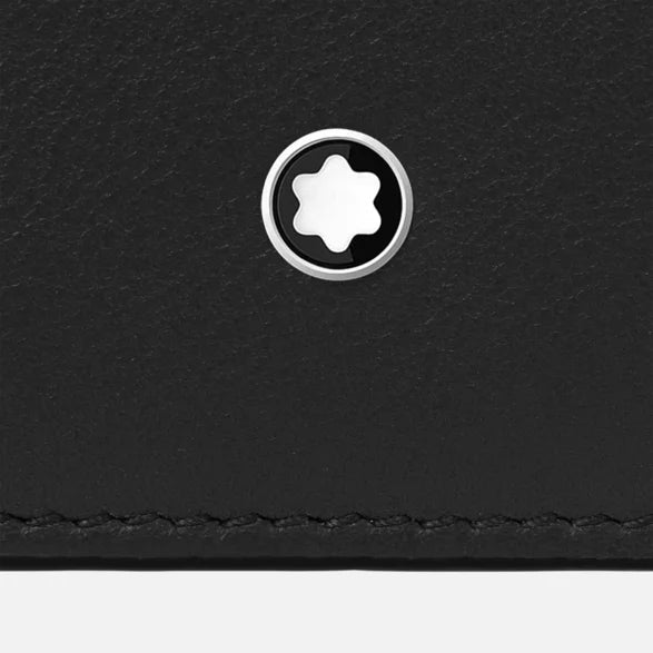 Montblanc Wallet 4 compartimenten met Portamonete Meisterstück Black 7164