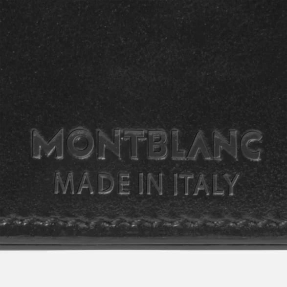 Montblanc Portefeuille Meisterst ⁇ ck 10 compartiments avec porte-monnaie noir 5524