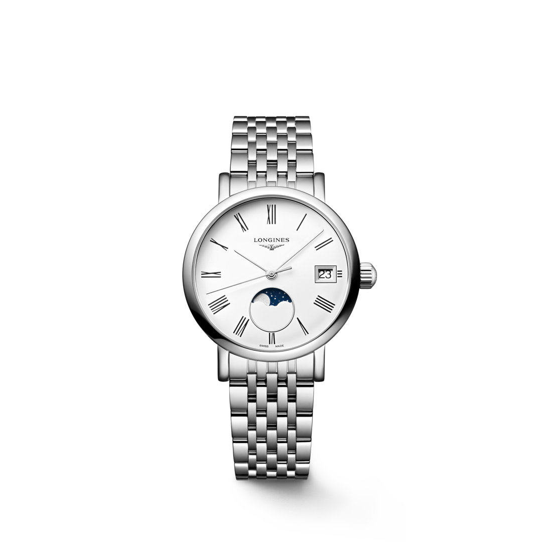 LONGINES – LONGINES ELEGANTE COLLECTIE MOONPHASE – L4.330.4.11.6