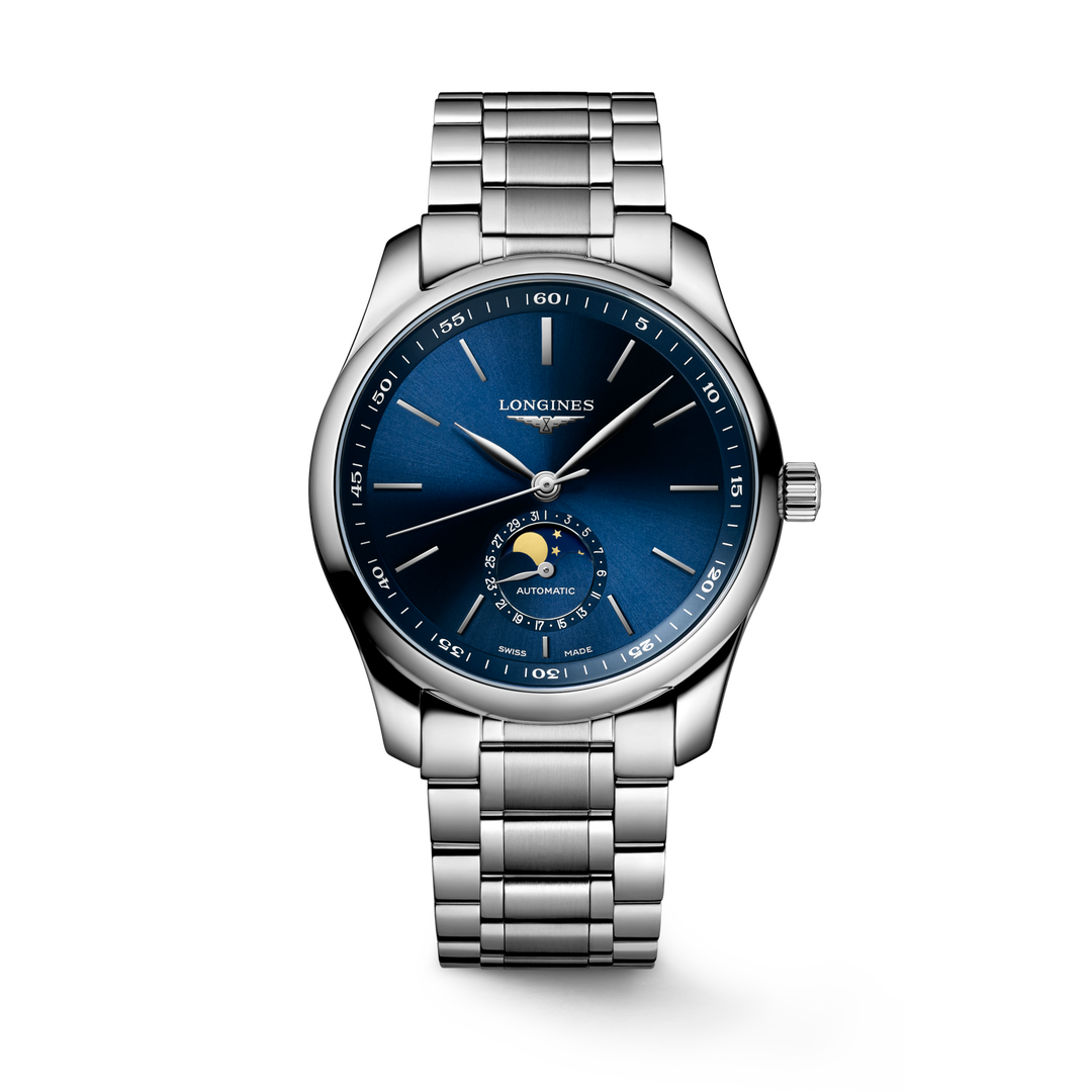 LONGINES – DE LONGINES MASTER COLLECTIE MOONPHASE – L2.909.4.92.6