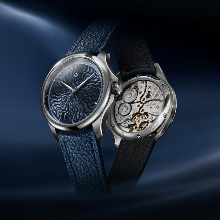 Venezianico Redentore Levius 38mm blue automatic titanium 1521500