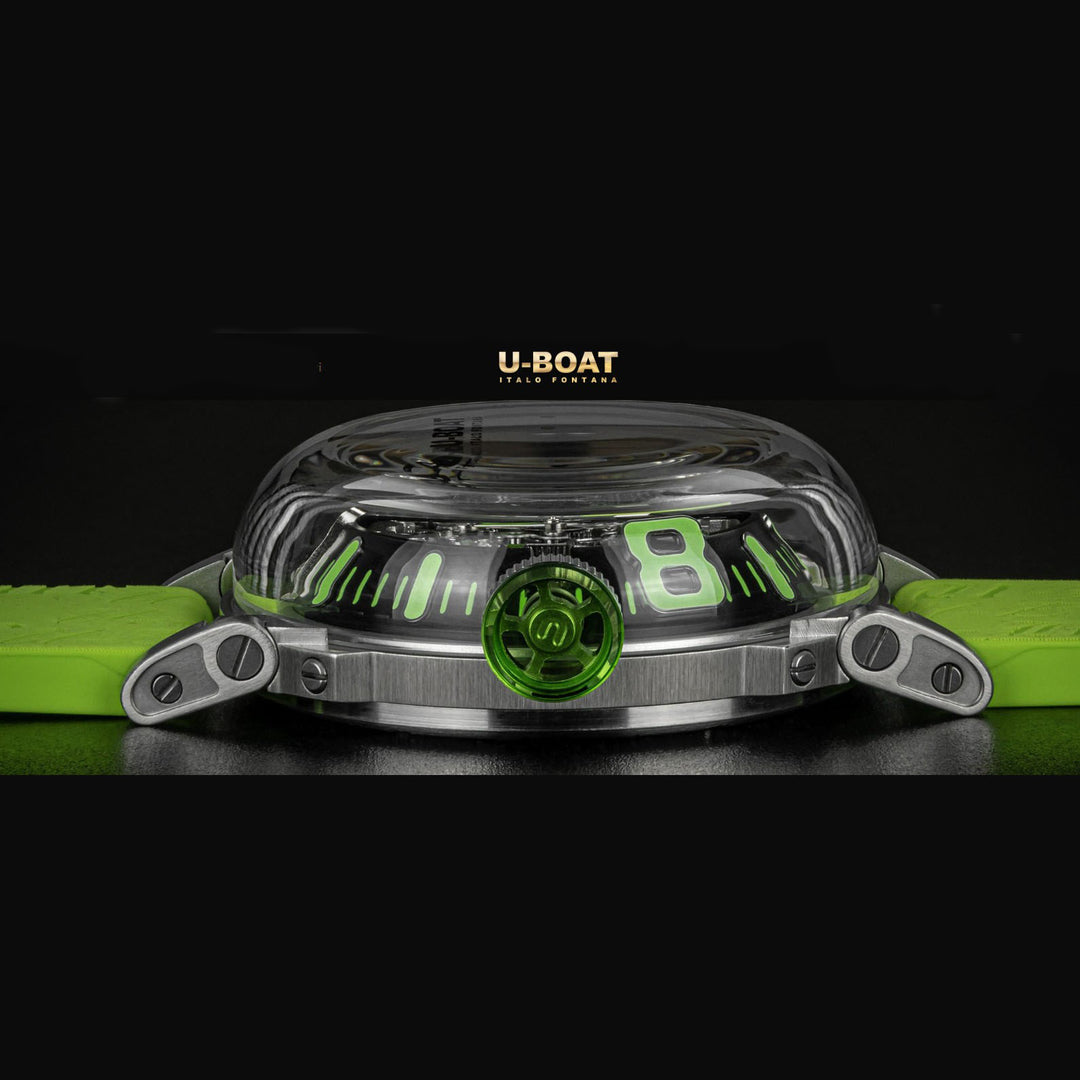 U-BOAT-Uhr U-65 44 mm grüner Automatikstahl 3344