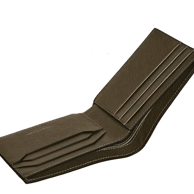 Montblanc Sartorial khaki leather wallet 221362