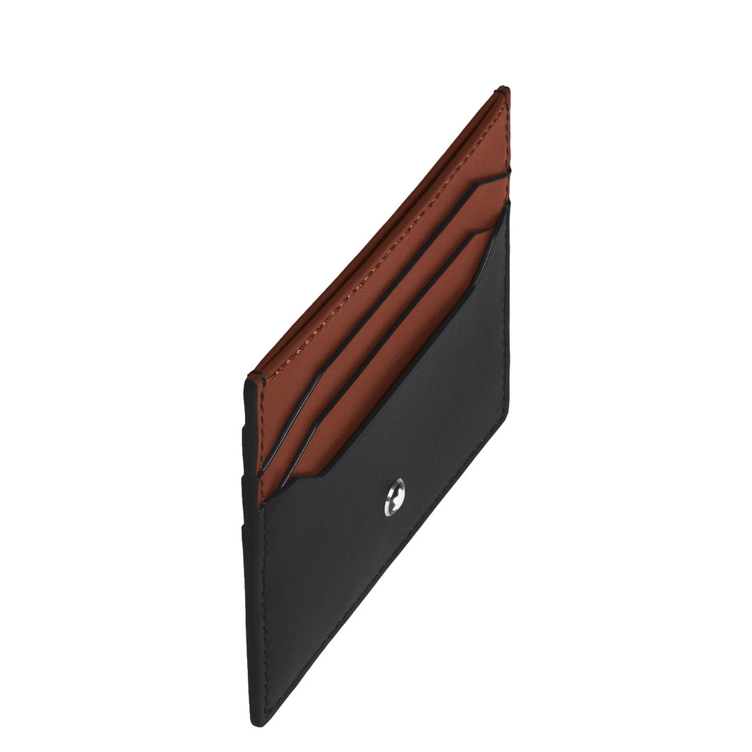 Montblanc card holder 6 pockets leather Meisterstück 223137