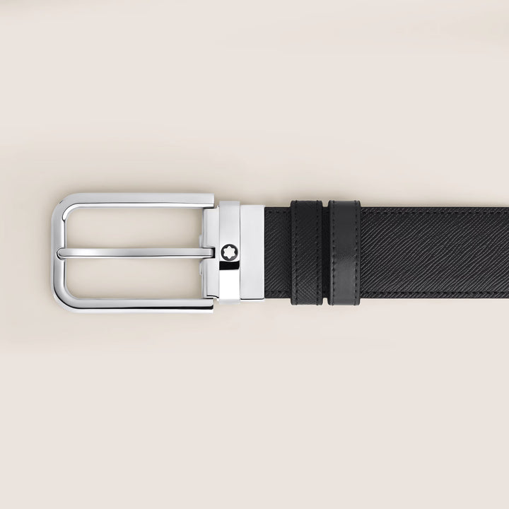 Ceinture réversible Montblanc 35 mm boucle rectangulaire en cuir Sartorial 223411