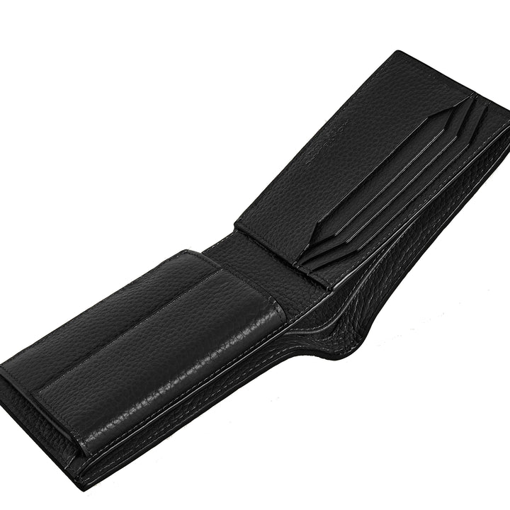 Portefeuille Montblanc avec porte-monnaie 4 compartiments noir 220217