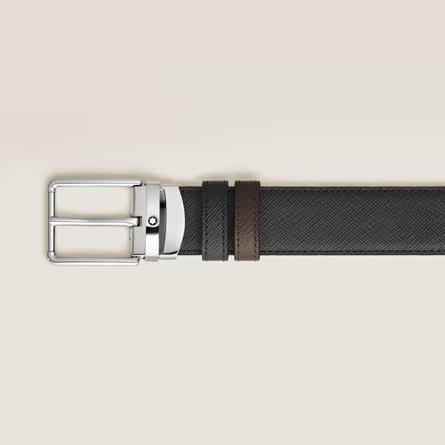 Montblanc Wendegürtel 30 mm Everyday Sartorial Leder schwarz/braun 222359