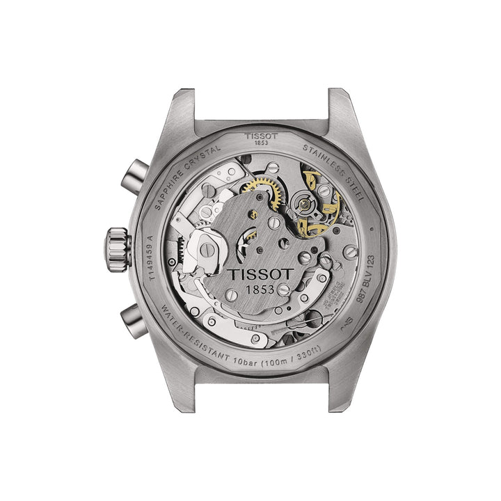 Tissot Watch PR516 Mechanischer Chronograph 41 mm schwarzer mechanischer Stahl T149.459.21.051.00