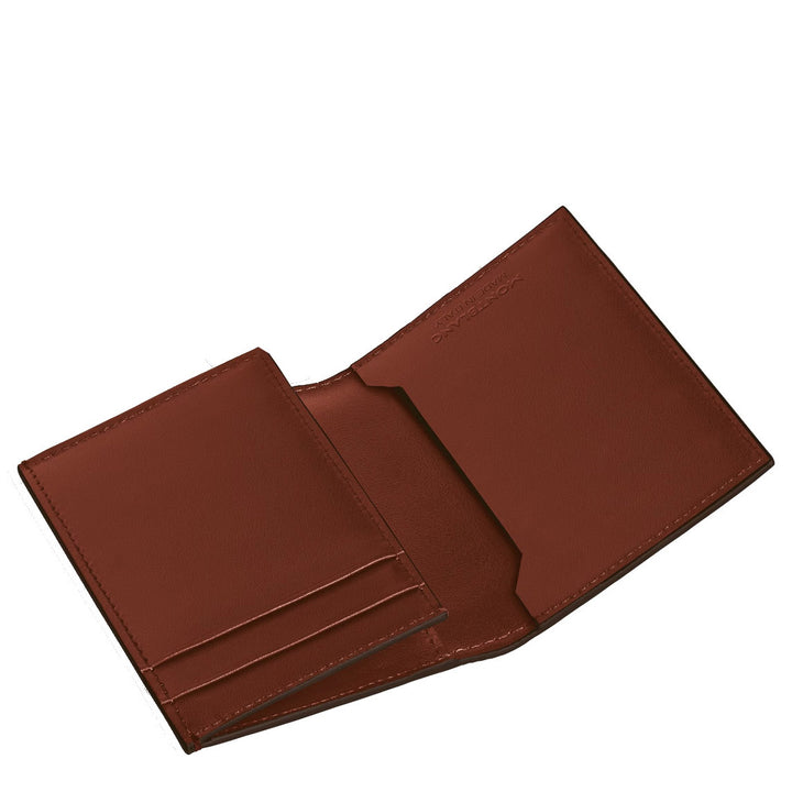 Porte-cartes de crédit Montblanc 2cc cuir Meisterstuck 223139