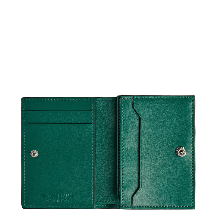 Montblanc continental wallet nano malachite green 220227