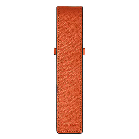 Montblanc case for 1 writing instrument Envelope mandarin 221470