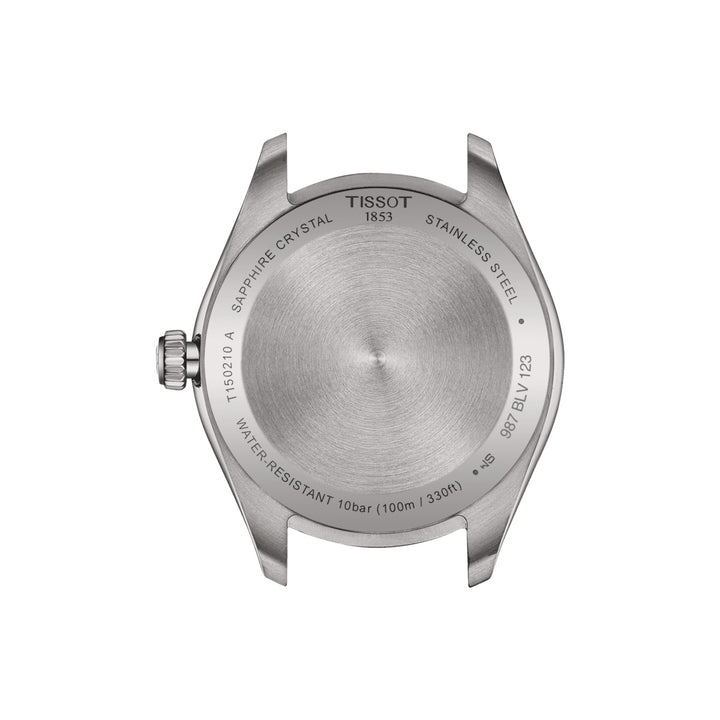 Tissot Clock ACCH 100 34 mm Silber Quarz Stahl T150.210.11.031.00