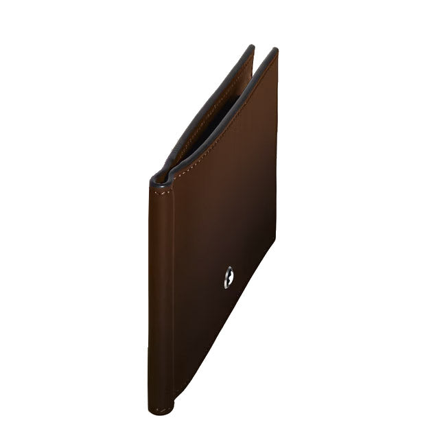 Montblanc 6-pocket portemonnee met geldclip Meisterstück Gradient bruin 220316