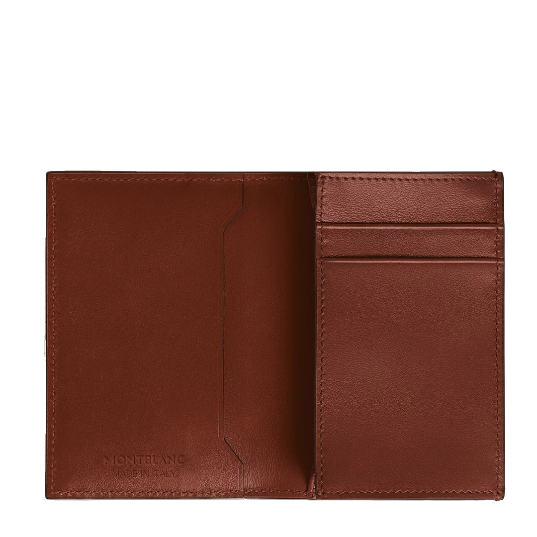 Porte-cartes de crédit Montblanc 2cc cuir Meisterstuck 223139