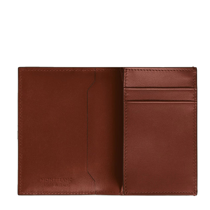 Porte-cartes de crédit Montblanc 2cc cuir Meisterstuck 223139