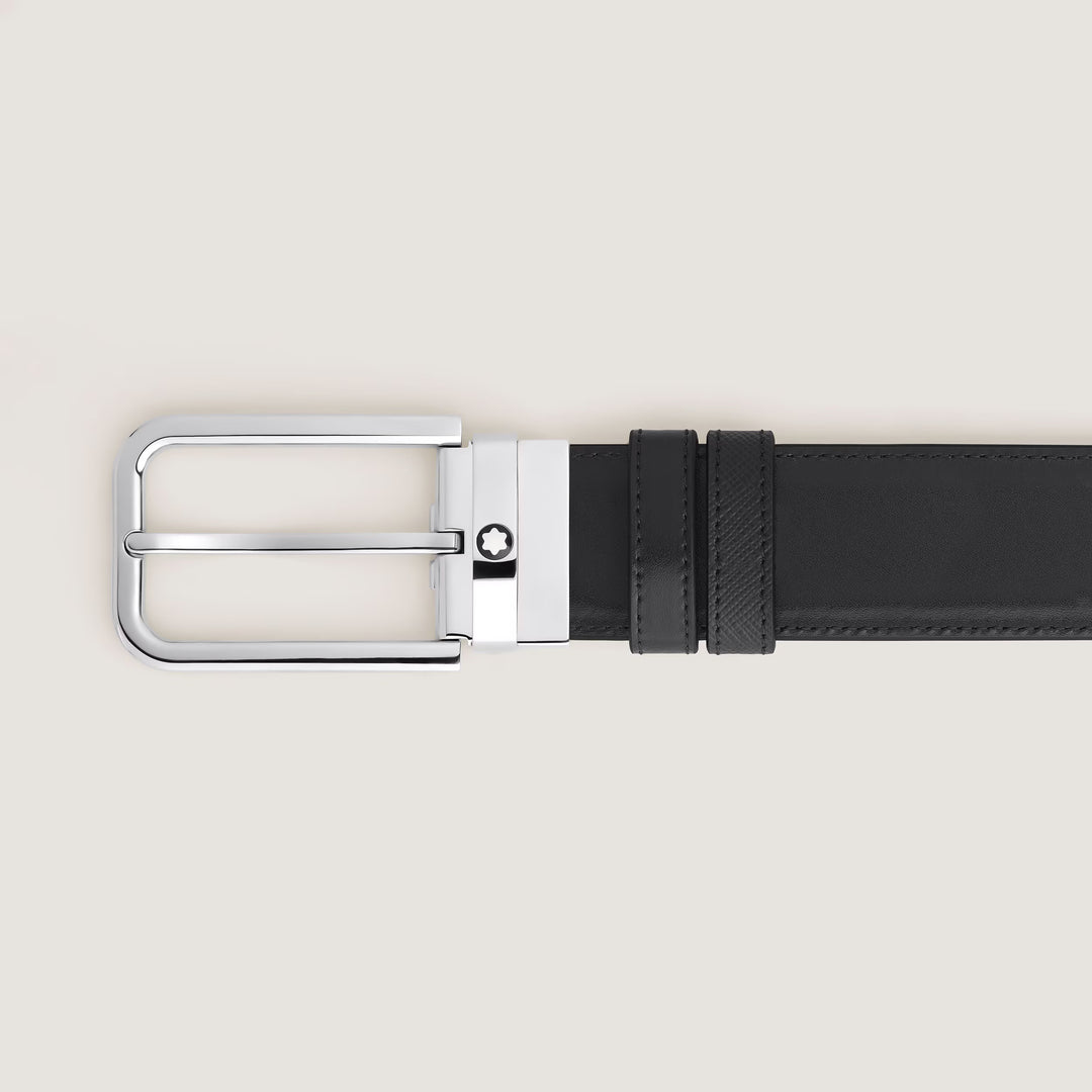 Ceinture réversible Montblanc 35 mm boucle rectangulaire en cuir Sartorial 223411