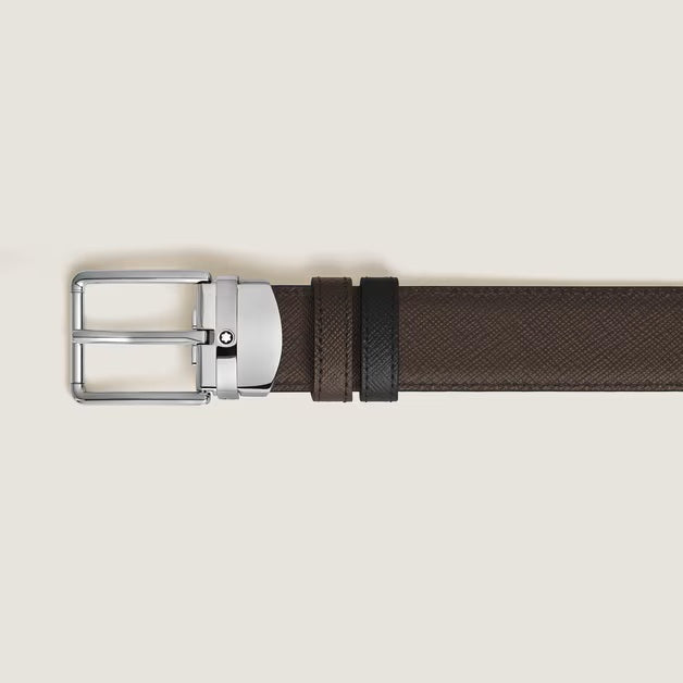 Montblanc Wendegürtel 30 mm Everyday Sartorial Leder schwarz/braun 222359