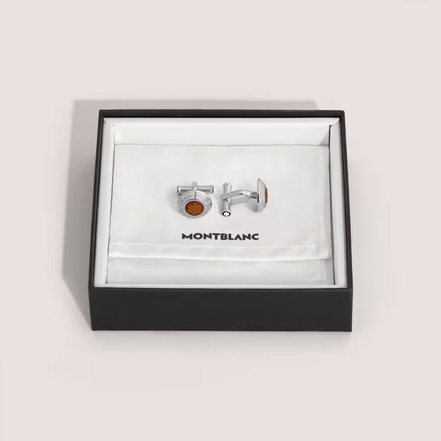 Boutons de manchette Montblanc Writers Edition Hommage à Bram Stoker acier 135974