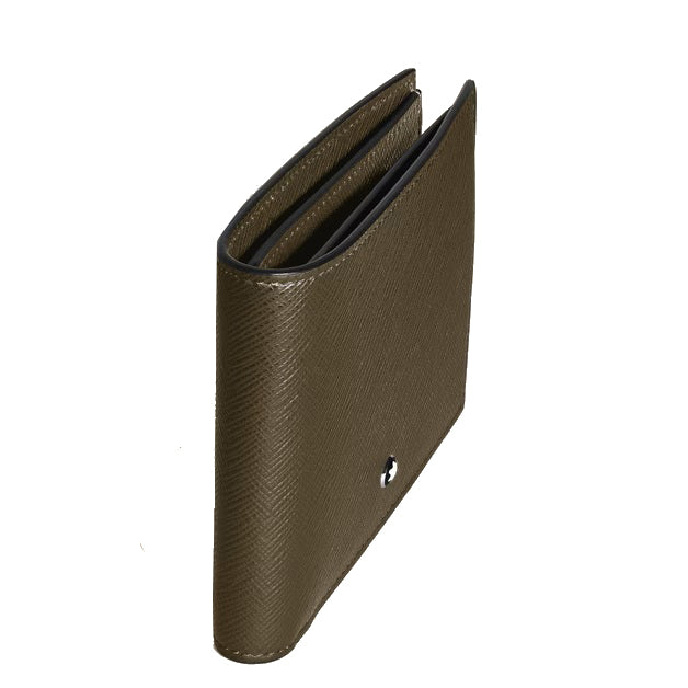 Montblanc Sartorial khaki leather wallet 221362