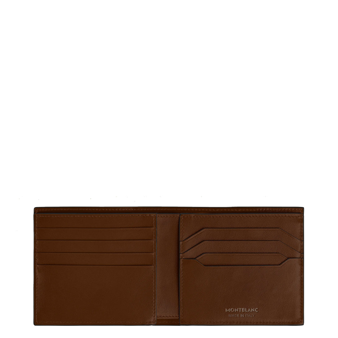 Montblanc wallet 8 compartments Meisterstück shaded brown 220317