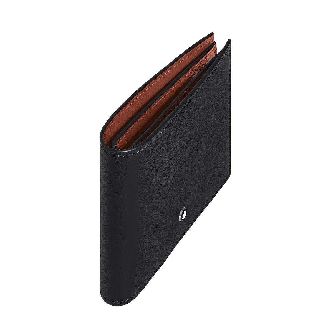 Montblanc wallet 6 pockets leather Meisterstück 223135