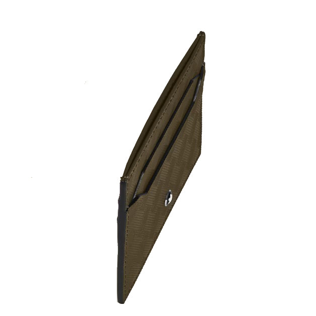 Montblanc 5-pocket card holder in Extreme khaki leather 221422