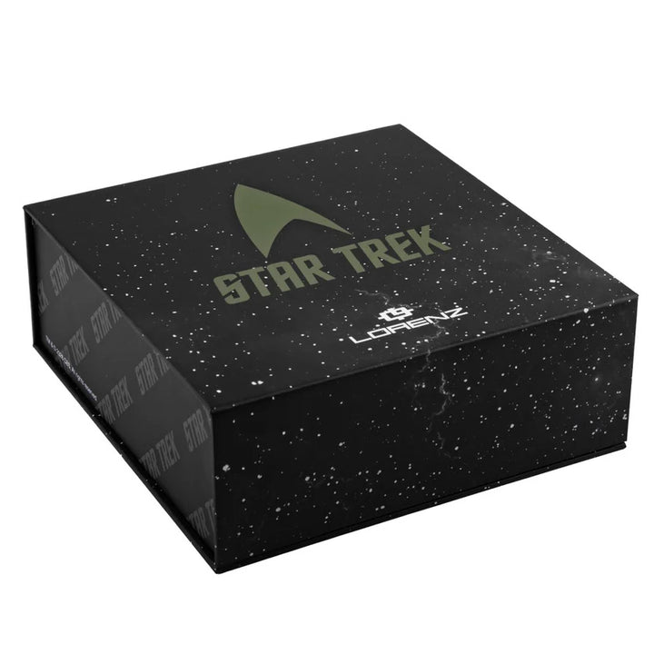 Montre Lorenz STAR TREK Klingon 40x36 mm acier quartz vert finition PVD vert 030287KL