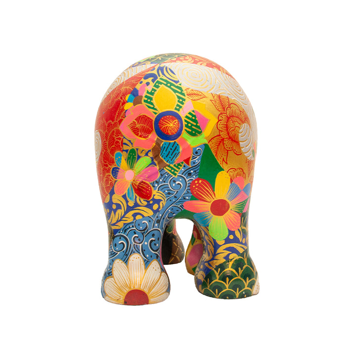 Paréo éléphant Elephant Parade 20 cm Edition Limitée Narin Kantawong Sarong 20