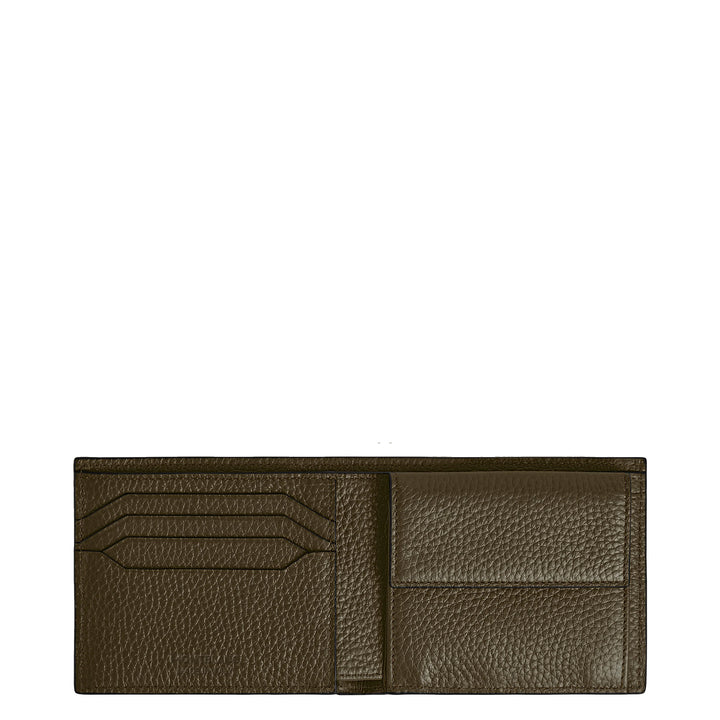 Montblanc wallet with coin purse 4 compartments khaki 220216