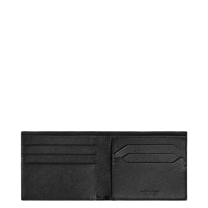 Montblanc-Geldbörse mit 6 Fächern, modisches Tweed-Khaki, 220385