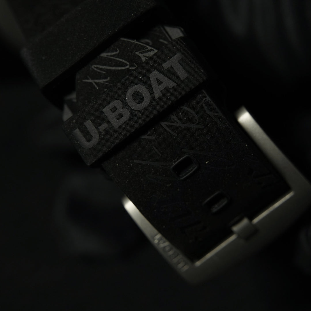 Montre U-BOAT U-65 SS GREEN 44mm acier quartz squelette 3350