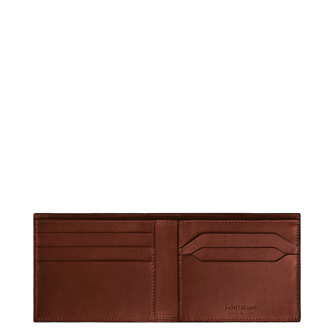 Montblanc wallet 6 pockets leather Meisterstück 223135