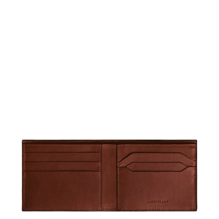 Montblanc wallet 6 pockets leather Meisterstück 223135